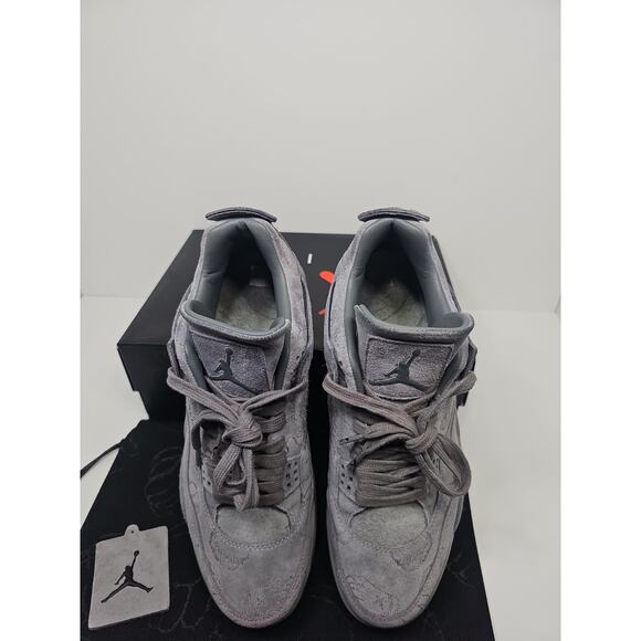 Size 12 - Jordan 4 Retro x KAWS Cool Grey 2017 EXCELLENT CONDITION main image 9